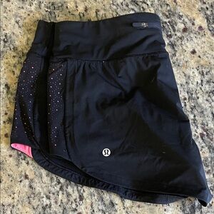 Lululemon Black Athletic Shorts